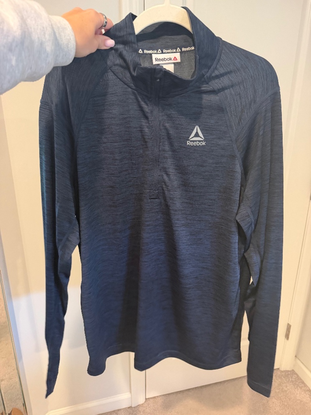 Reebok quarter zip